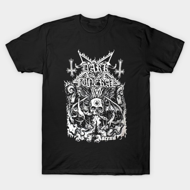 DARK FUNERAL MERCH VTG T-Shirt by Coffee Wake Shop